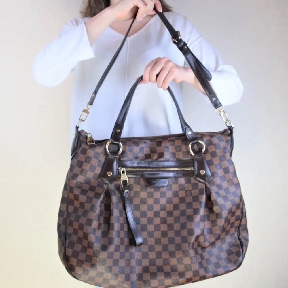 Authentic Louis Vuitton Evora GM damier ebene - Picture 8 of 8
